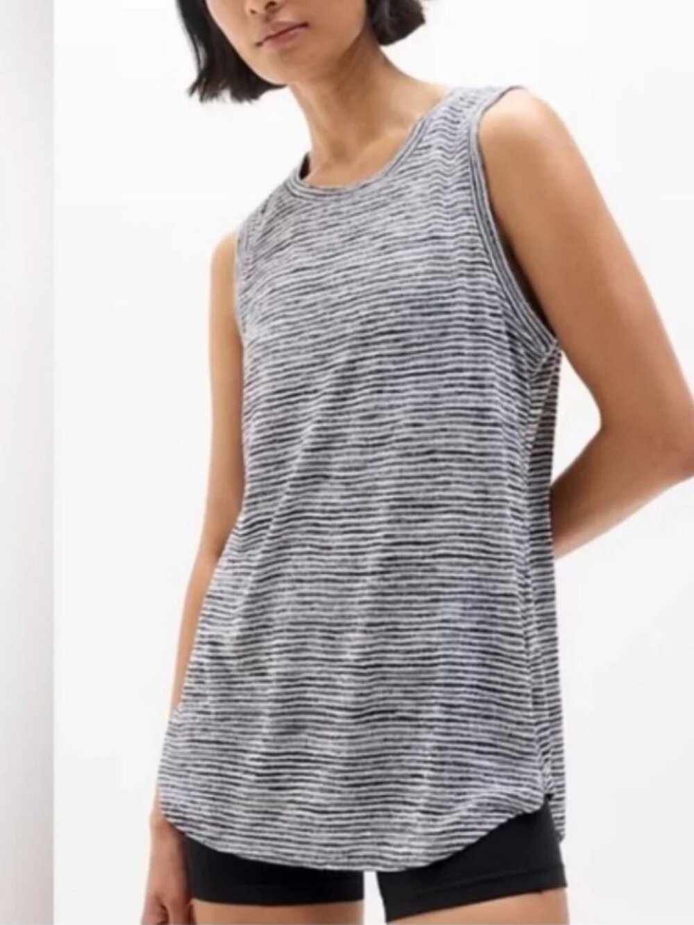 Athleta striped Breezy Tank M